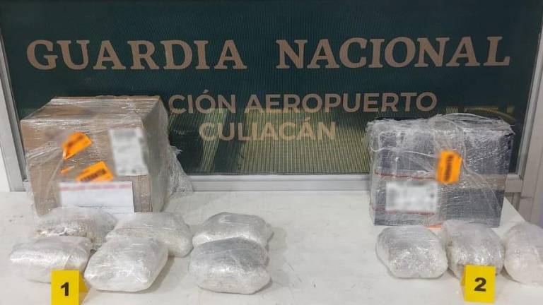El aparente narcótico estaba distribuido en 171 paquetes de plástico, con un peso aproximado total de 178 kilos.