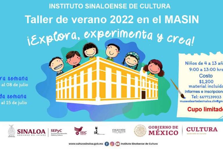 ¡Explora, experimenta y crea! en el Taller de Verano del Masin