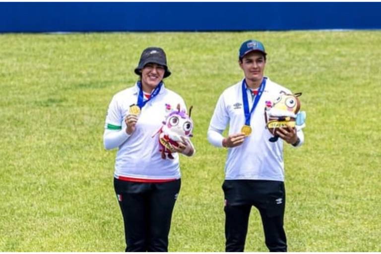 México gana oro, plata y bronce en Copa Mundial de Tiro con Arco