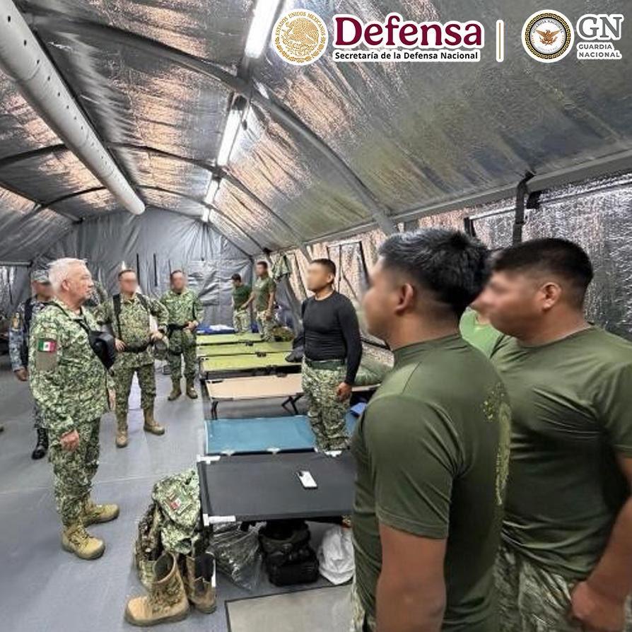 $!Realiza Secretario de la Defensa Nacional este martes visita de supervisión de tropas en Mazatlán