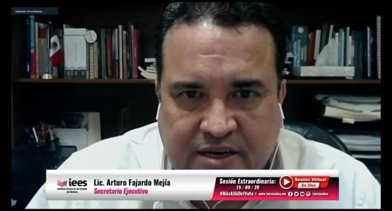 Exhorta IEES a partidos ser organizados en la etapa de registros de candidaturas