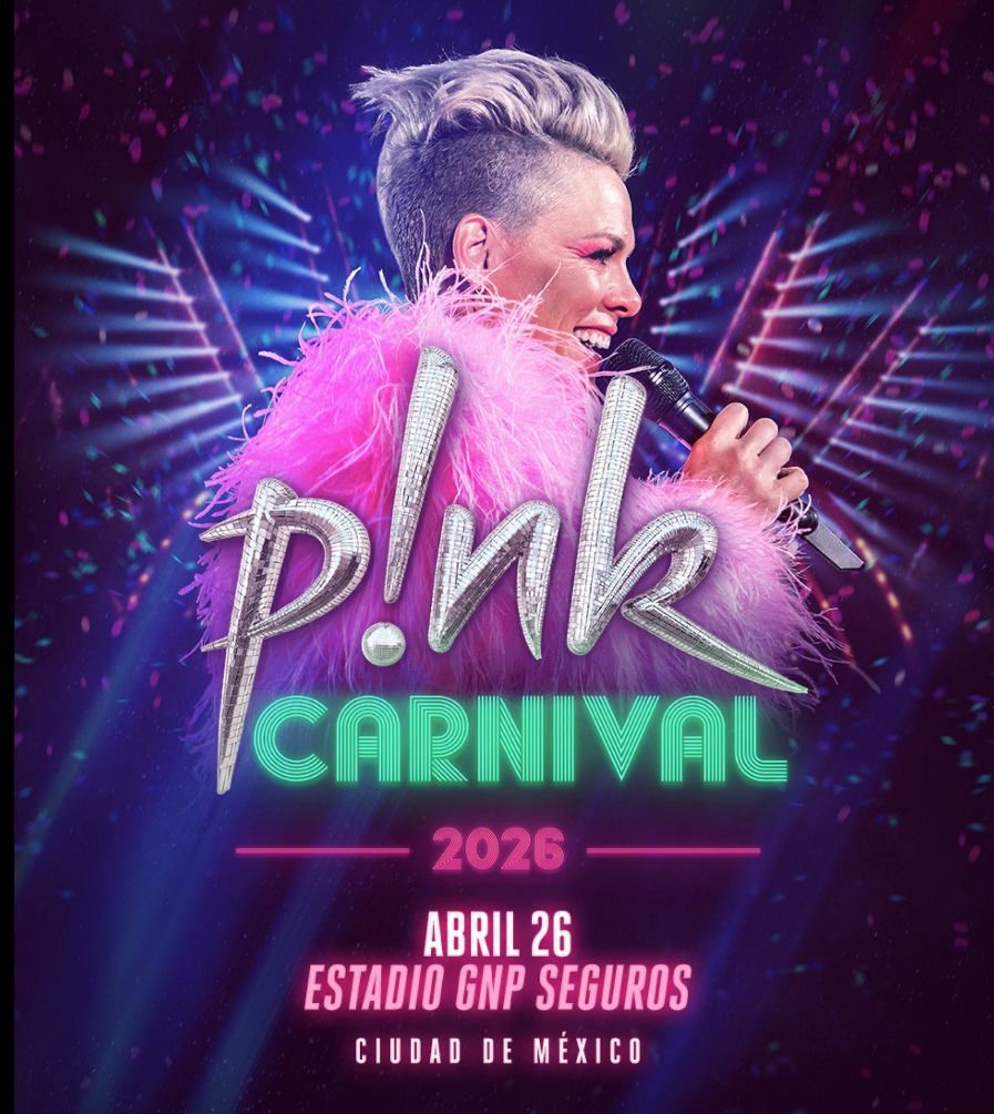 $!Anuncia P!nk su esperado show en México