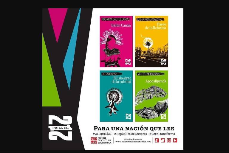 El FCE repartirá en el país 100 mil libros de Carlos Monsiváis, Octavio Paz, Elena Garro...