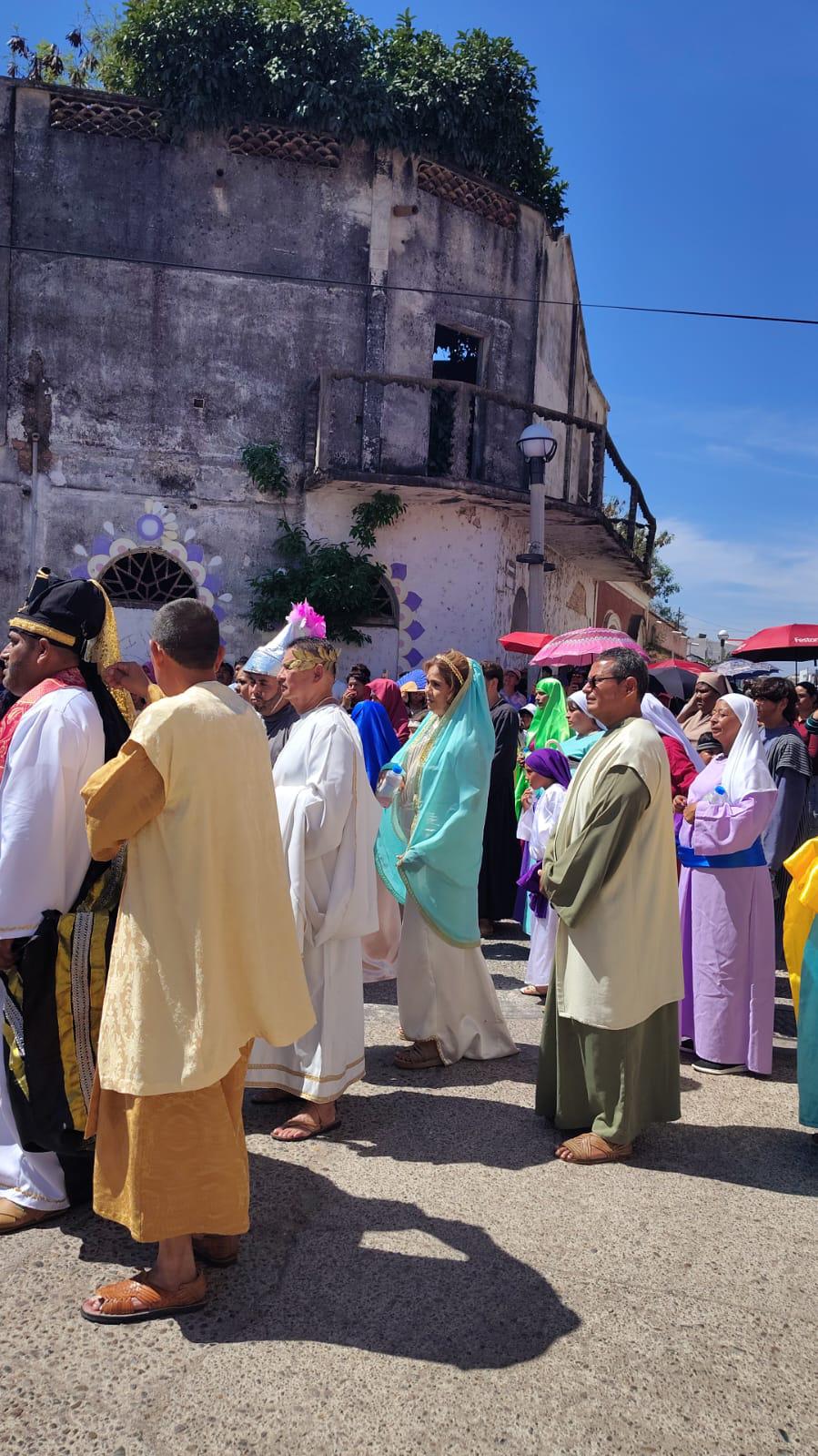 $!Rosario conmemora 26 años del Viacrucis viviente en la laguna del Iguanero