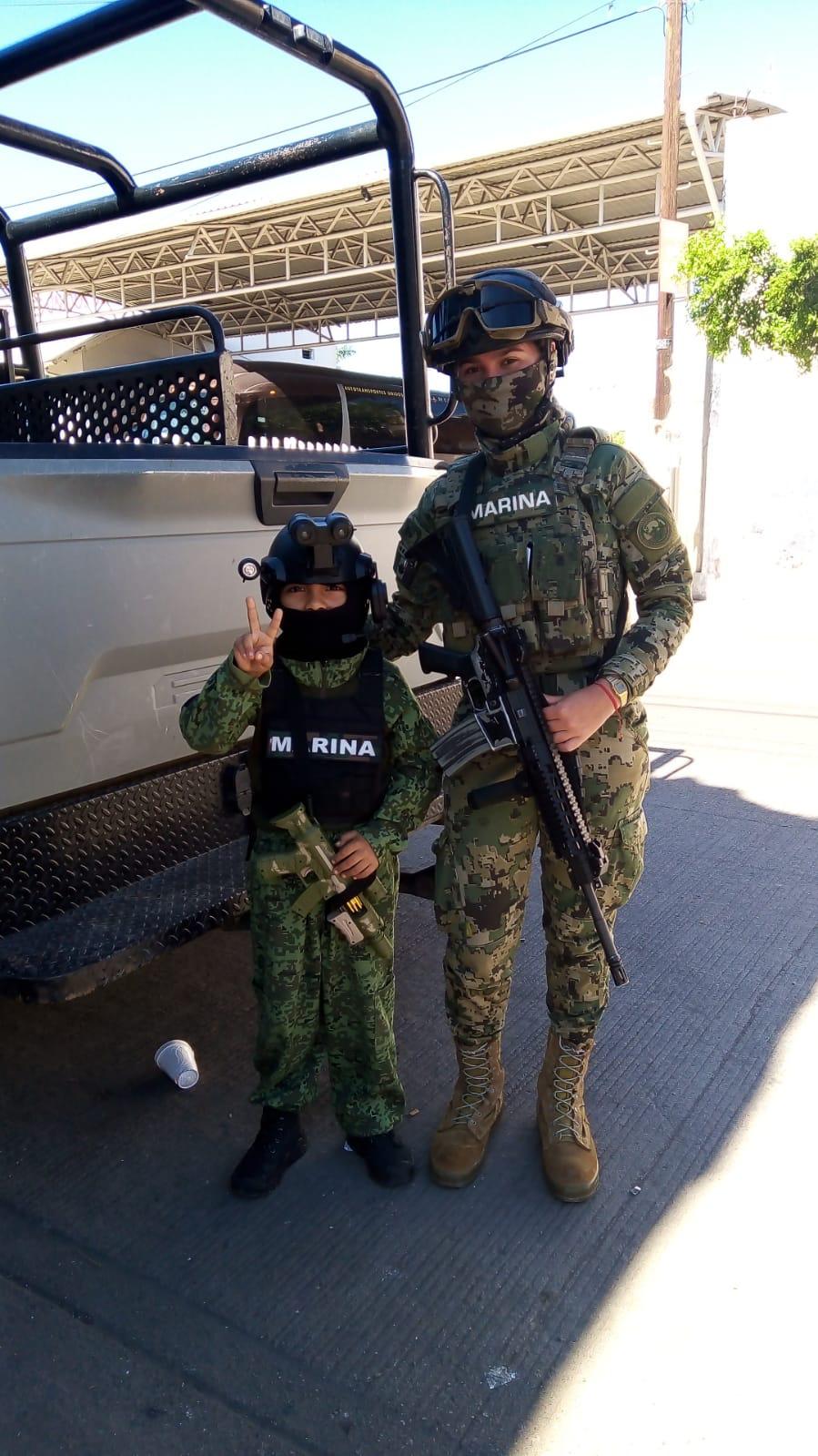 $!Aidan quiere pertenecer a las fuerzas armadas y ayudar a la gente