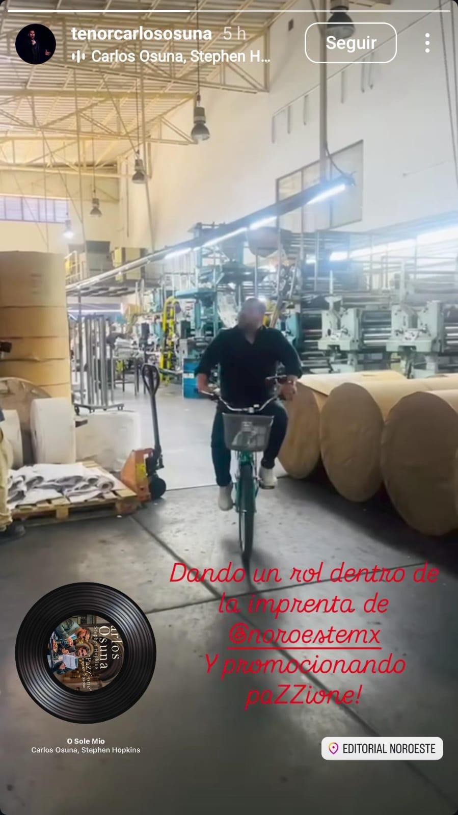 $!Carlos Osuna rinde tributo a Italia con ‘Pazzione’