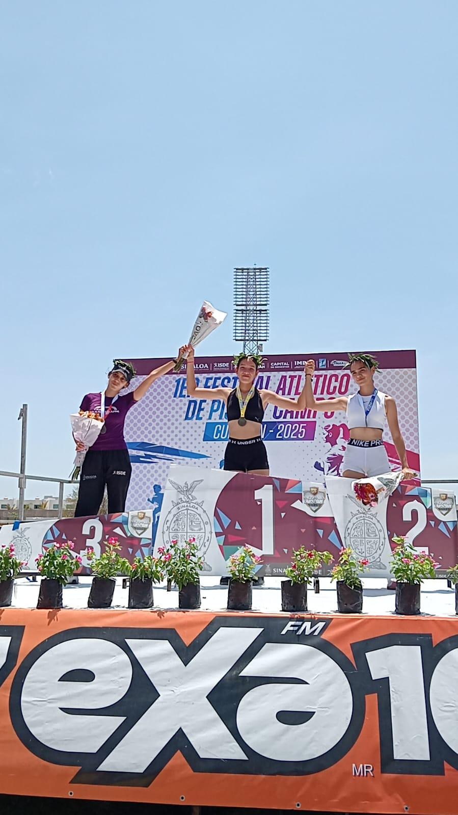 $!Destacan atletas mazatlecos en el Encuentro de Pista y Campo en Culiacán