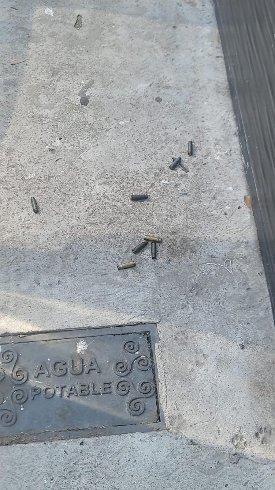 $!Enfrentamientos del viernes en Escuinapa deja dos viviendas con impactos de bala