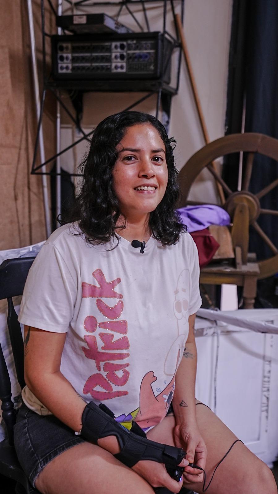 $!La docente del CMA suma 16 años de trayectoria en las artes escénicas y también incursiona en la dramaturgia.