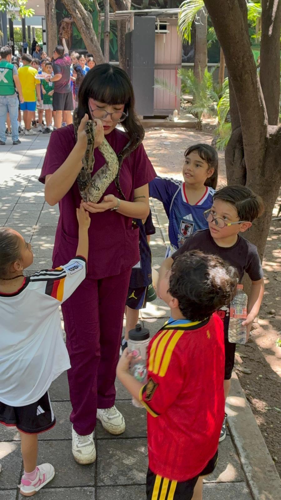 $!Participantes de los Cursos de Verano Imdec 2026 disfrutan visita educativa al zoológico de Culiacán