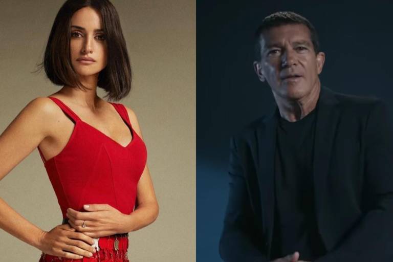 Penélope Cruz y Antonio Banderas en el tráiler de la cinta ‘Competencia oficial’
