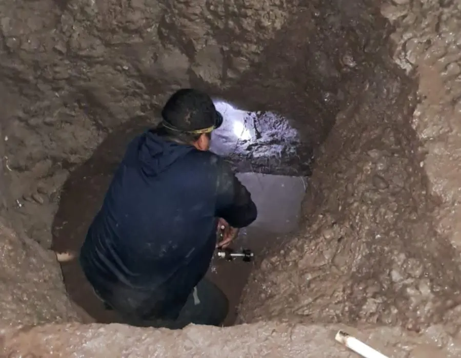 $!Dañan tubería por obra externa y se quedan sin agua potable 11 colonias del norte de Mazatlán
