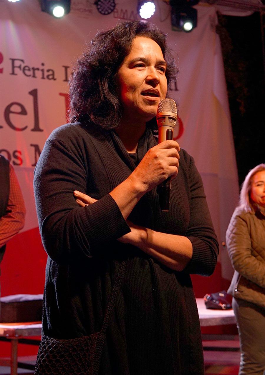 $!La clausura oficial estuvo a cargo de Ernestina Yépiz, directora de Literatura del Instituto Sinaloense de Cultura.