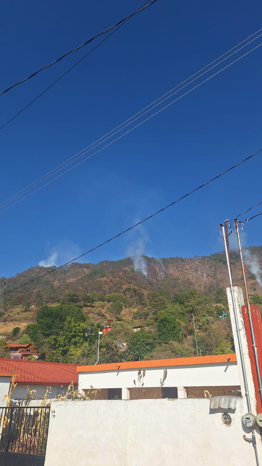 $!Reportan que incendio en la sierra de Concordia ahora está en la comunidad de Potrerillos