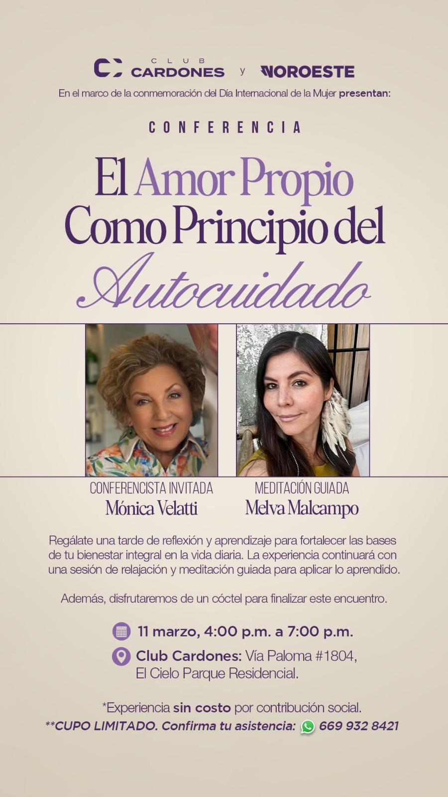 $!Noroeste Mazatlán y Club Cardones invitan a una tarde de reflexión, aprendizaje y bienestar.