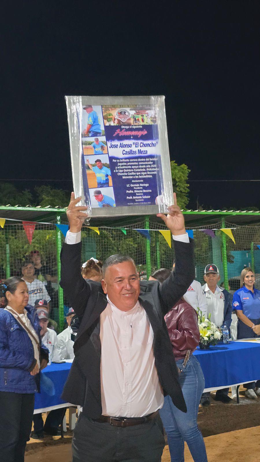 $!Liga Quintero rinde homenaje a ‘Choncho’ Casillas