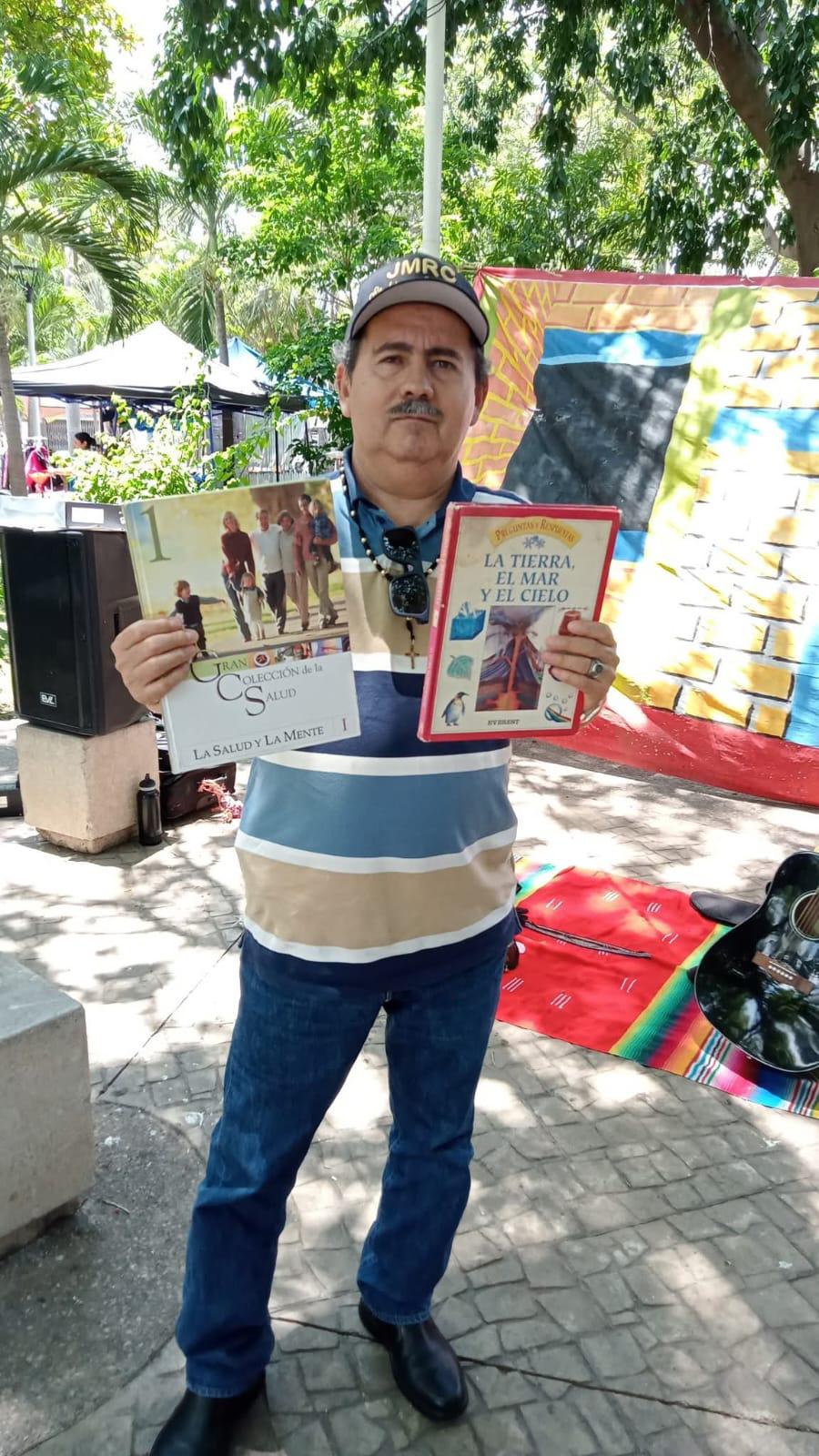 $!Busca llegar a los 10 mil libros donados: promueven la lectura en voz alta en comunidades de Culiacán y Eldorado