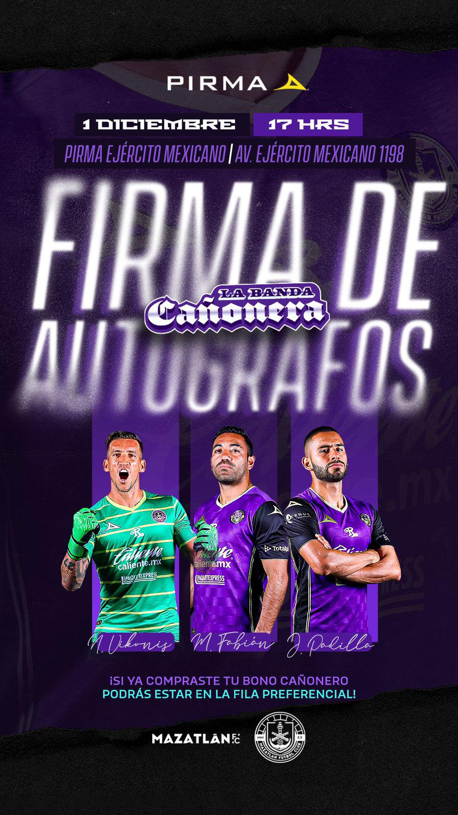 $!Mazatlán FC se acercará a su afición con una firma de autógrafos