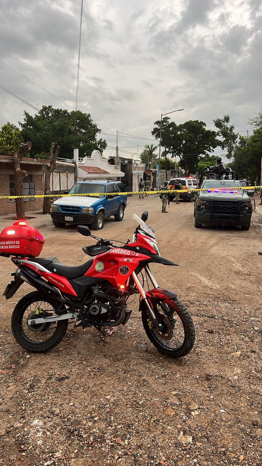 $!Ataque armado deja dos muertos en la colonia Adolfo López Mateos de Culiacán