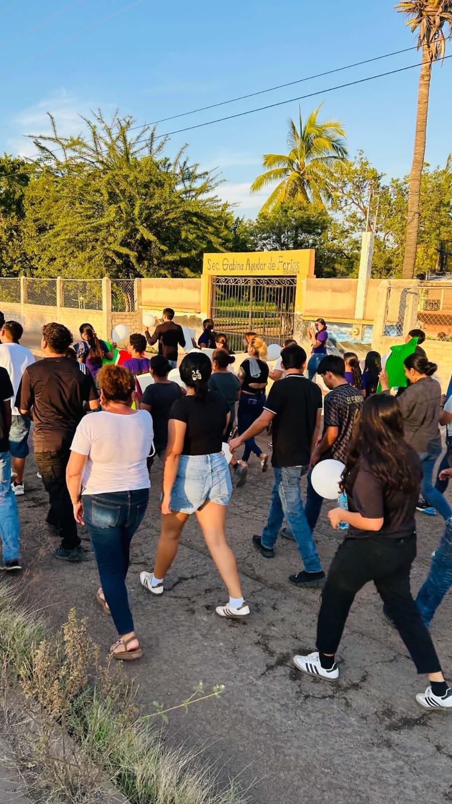 $!Quieren vecinos de Palmillas, Escuinapa, vivir sin miedo y en paz