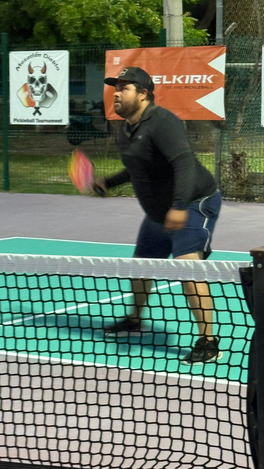 $!Partidos disputados se viven en inicio de Pickleball Sinaloa 2025