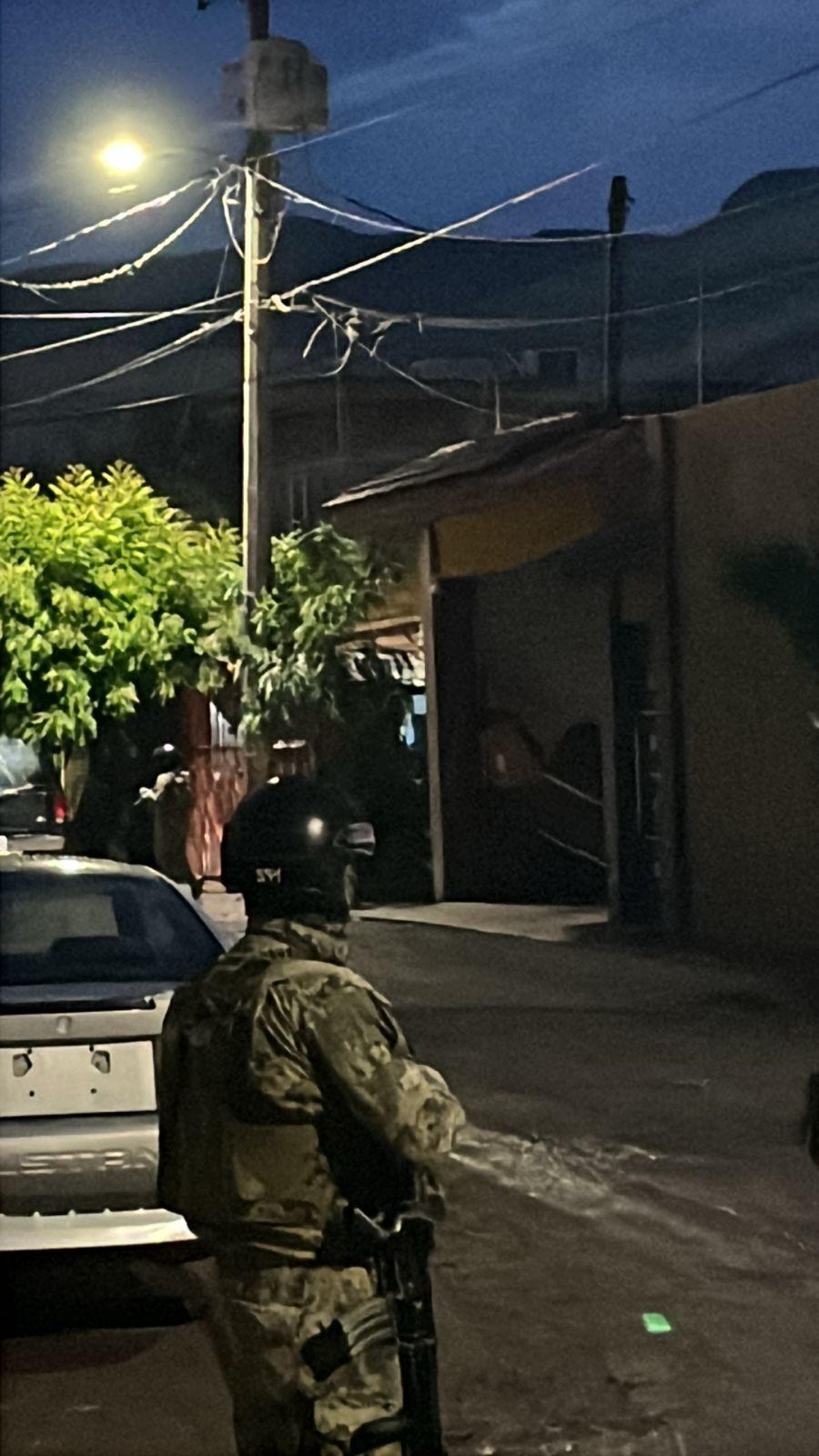 $!Aseguran viviendas baleadas en El Limón de los Ramos, en Culiacán; autoridades realizan patrullajes