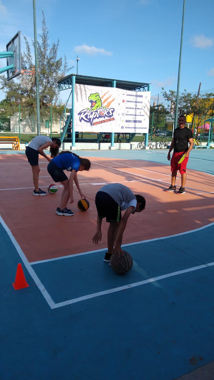 $!Inicia en Mazatlán proyecto para promover entre los pequeños el gusto por el basquetbol