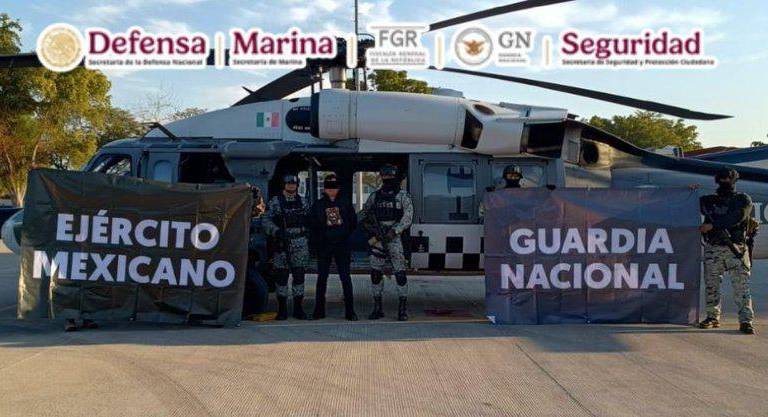 Detienen en Jesús María a Mauro ‘N’, piloto aviador de una célula criminal, en Culiacán