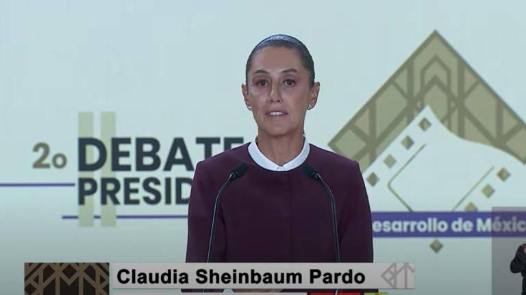 Claudia Sheinbaum, candidata presidencial de la coalición “Sigamos Haciendo Historia”.