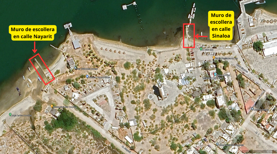 $!Lucha el barrio de El Manglito por playas libres en Baja California Sur
