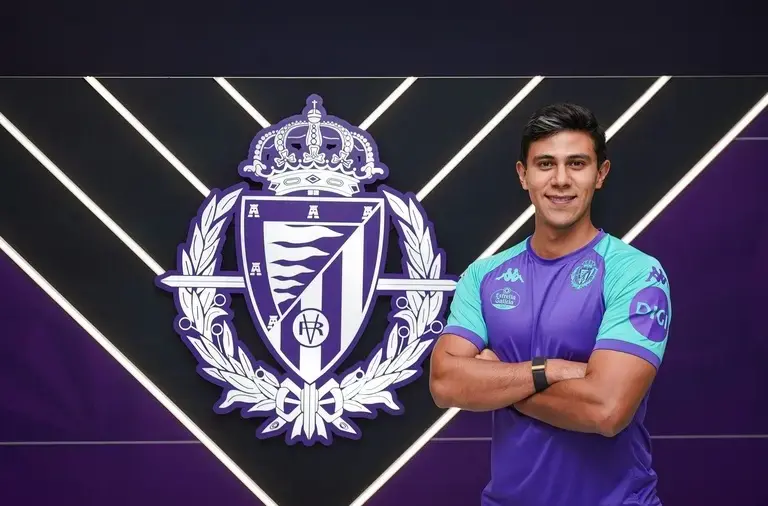 JJ Macías, a prueba con el Real Valladolid