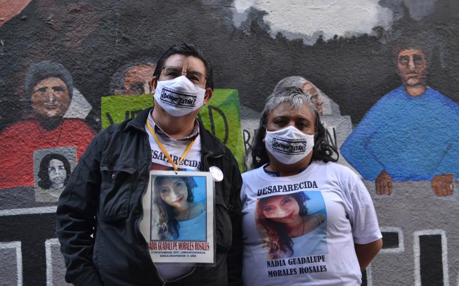 $!Nadia Guadalupe, hija de Javier Morales y Victoria Rosales, desapareció en 2017 en Puebla.