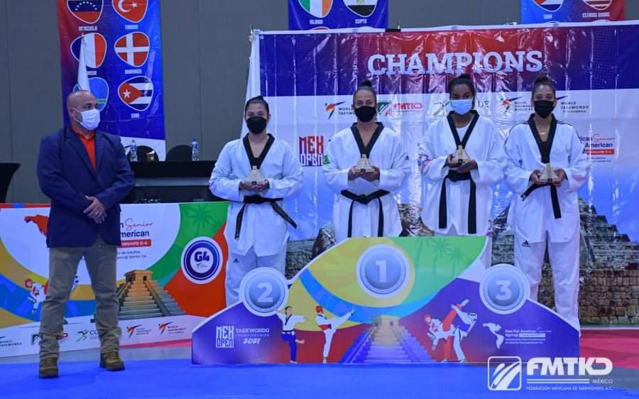 $!Plata para María Espinoza y Briseida Acosta en Panamericano de TKD