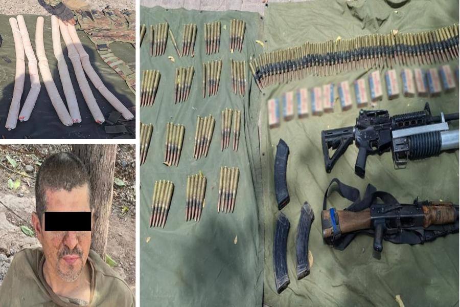 $!Operativos en Culiacán, Elota, Mazatlán y Rosario dejan 10 detenidos y armas aseguradas