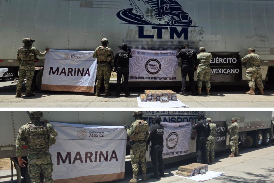 $!Aseguran 60 kilos de cocaína en Colima; detienen a cuatro personas