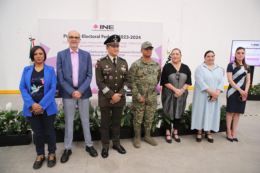$!Inicia INE distribución de 317 millones de boletas electorales hacia todo el país