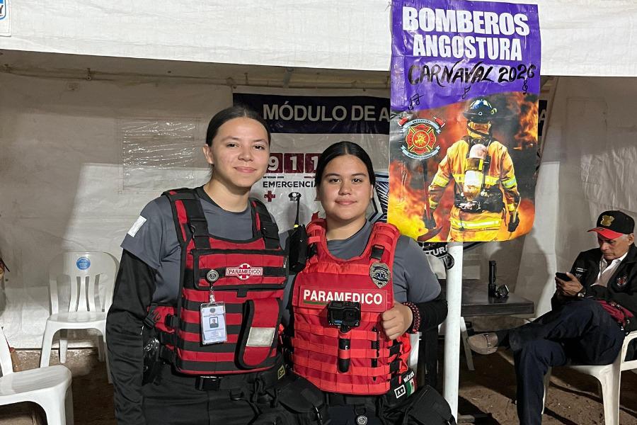 $!Con sirenas y valentía: mujeres paramédicas al frente de las emergencias en Culiacán