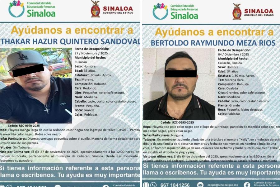 $!Identifican a cuñados localizados sin vida en bolsas de plástico en Culiacán