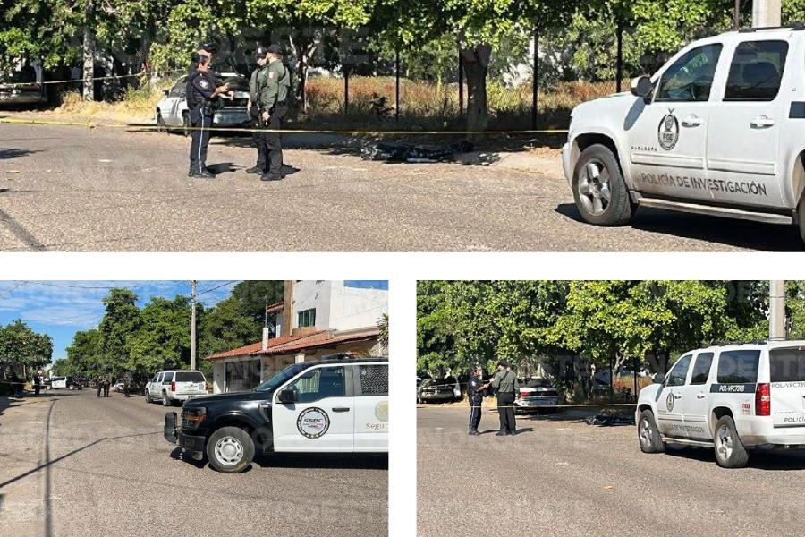 $!Localizan cuerpo envuelto en plástico en Culiacán