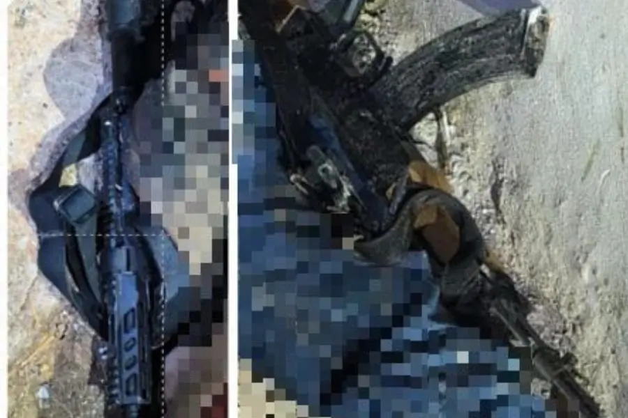 $!Autoridades federales revelan armas aseguradas tras ataque a Policías Estatales en La Cascada, Culiacán