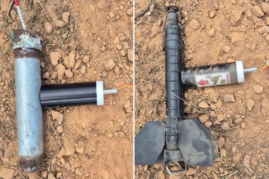 $!Ejército Mexicano asegura 25 explosivos artesanales en El Rosario