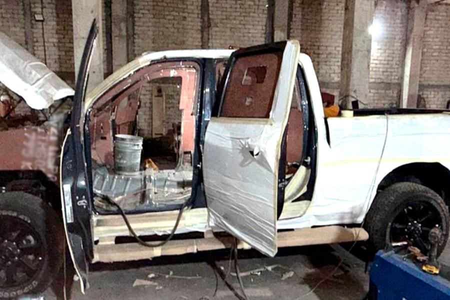 $!Confirman enfrentamiento en Rosario: seis detenidos y vehículos blindados asegurados