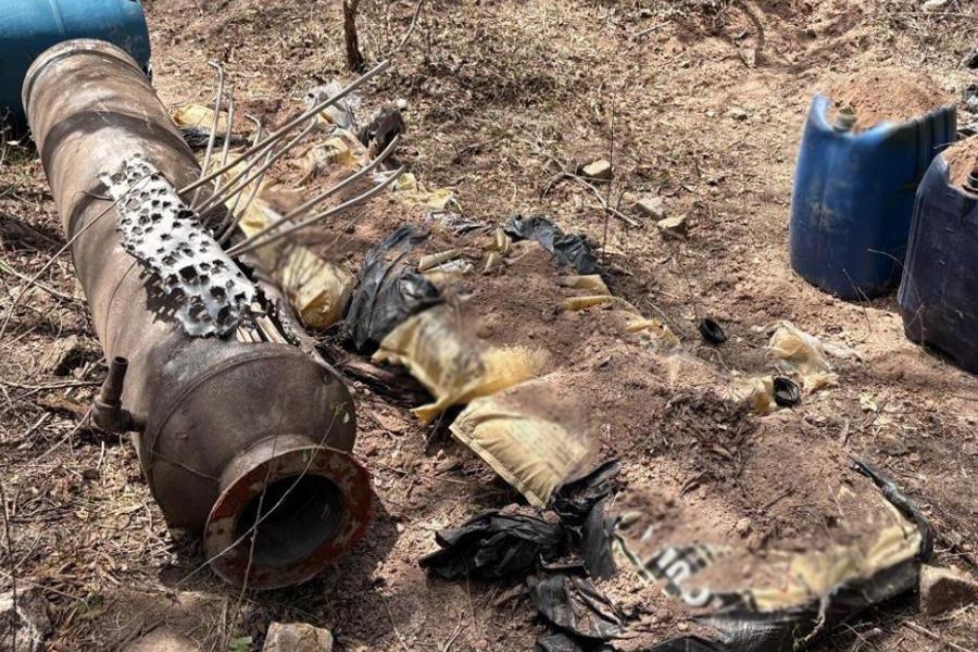 $!Aseguran laboratorios clandestinos de metanfetamina en Cosalá