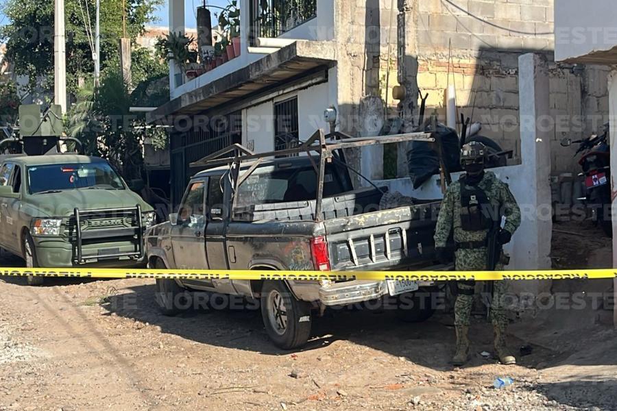 $!Asesinan a balazos a un hombre de 55 años en la colonia Francisco Alarcón, en Culiacán