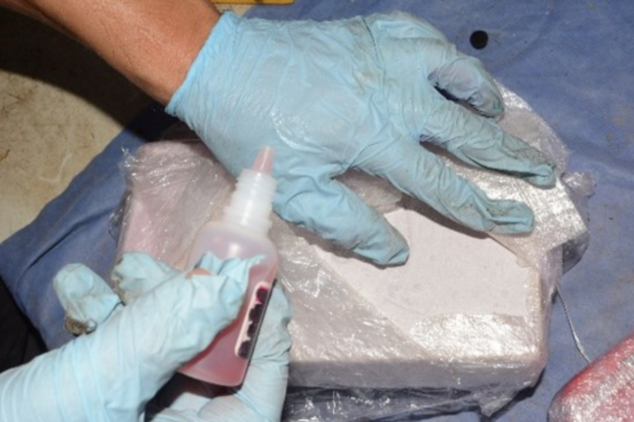 $!FGR incinera más de 500 kilos de droga y 42 mil pastillas aseguradas en Sinaloa