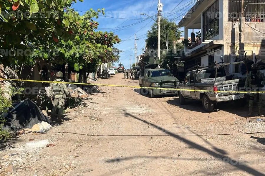 $!Asesinan a balazos a un hombre de 55 años en la colonia Francisco Alarcón, en Culiacán