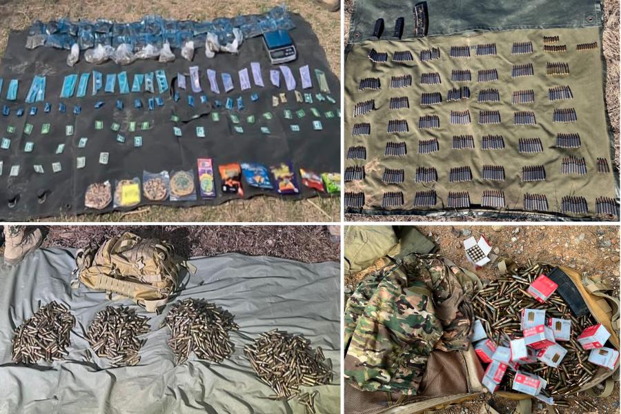 $!Aseguran armamento y desmantelan laboratorios clandestinos en Sinaloa