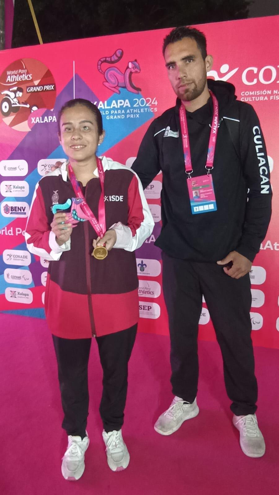 $!Sinaloense Benjamín González se proclama campeón en Grand Prix de Paratletismo 2024