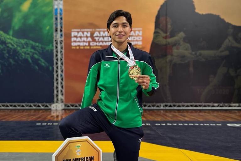 Juan Diego García se proclama campeón Panamericano de ParaTaekwondo