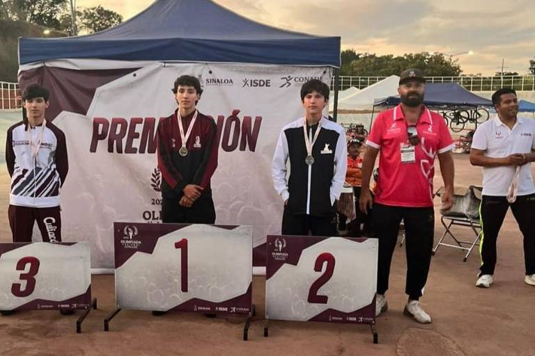 Jesús Mateo García Becerra brilló con doble plata y un bronce, consolidándose como referente de su categoría.